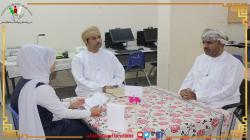 زيارة الدكتور سعيد بن سيف العامري مستشار  معالي الوزيرة للإعلام التربوي