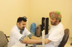  اليوم الصحي لمستشفى بدر السماء بتعليمية ظفار