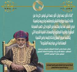 الحملة الإعلامية لجائزة السلطان قابوس للنتمية المستدامة في البيئة المدرسية بتعليمية الوسطى 